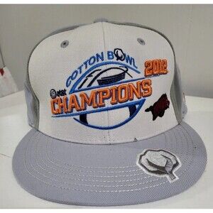 Arkansas Razorbacks 2012 Cotton Bowl Snapback Cap Worn By Players After Win
